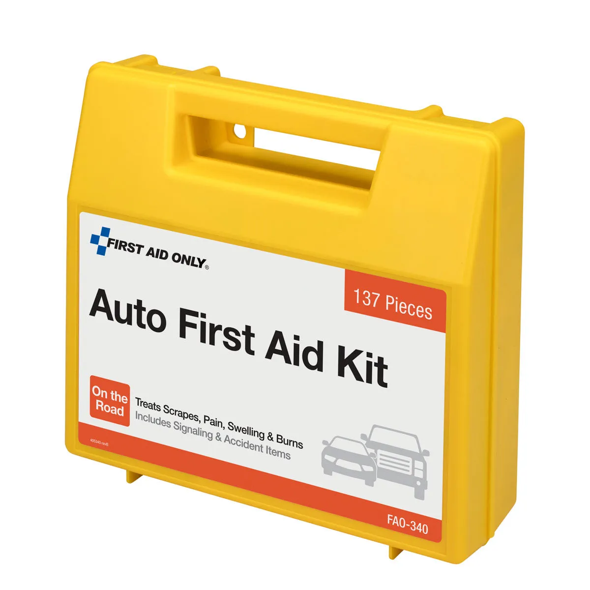 First Aid Only Vehicle førstehjelpsskrin 138 deler bil