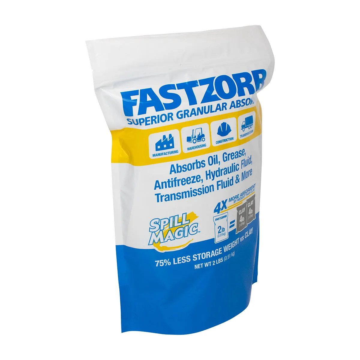 First Aid Only FastZorb oljeabsorbent granulat 0,9 kg