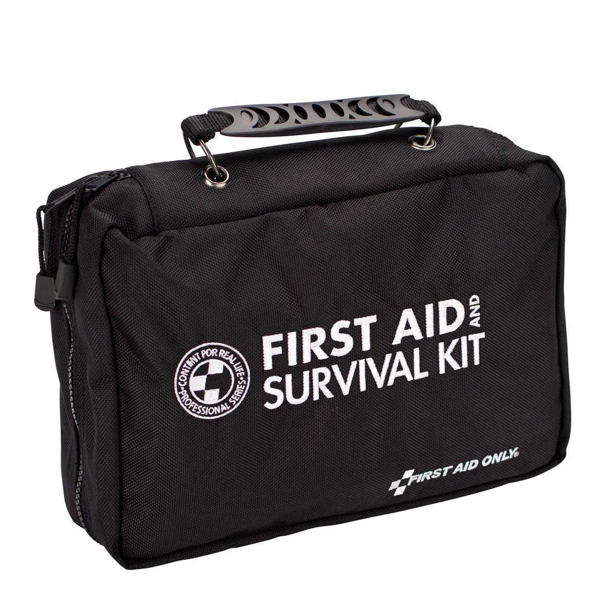 First Aid Only Deluxe Survival førstehjelpssett 223 deler svart