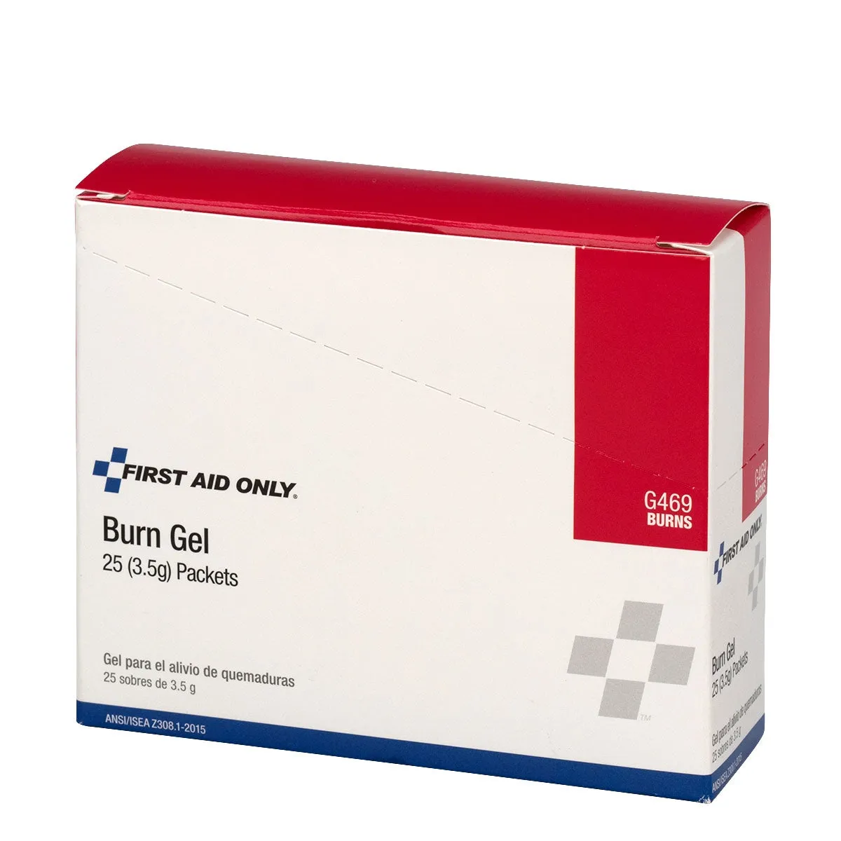 First Aid Only Burn Gel brannskadegel 25 stk kjølende