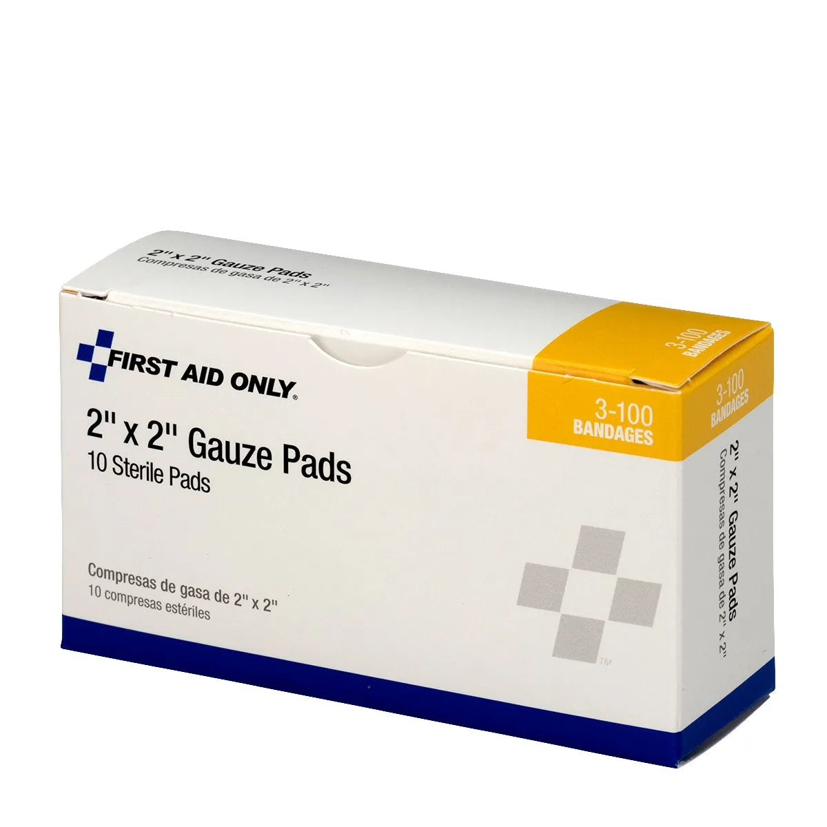 First Aid Only gaskompresser sterile 5x5 cm 10 stk