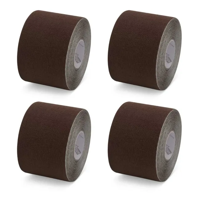 K-Tape My Skin Very Dark Brown kinesiologitape 4 x 5 m hudfarget