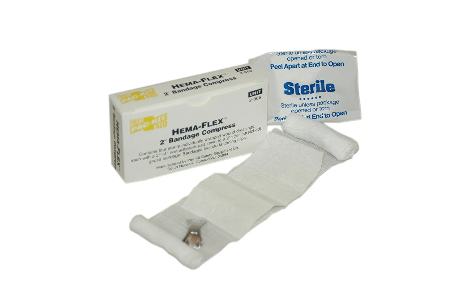 First Aid Only Hema-Flex blodstopper 5 cm 4 stk lateksfri