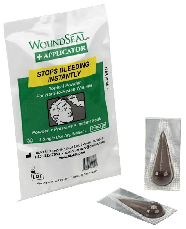 First Aid Only Wound Seal blodstopperpulver 2-pakn sårforsegling