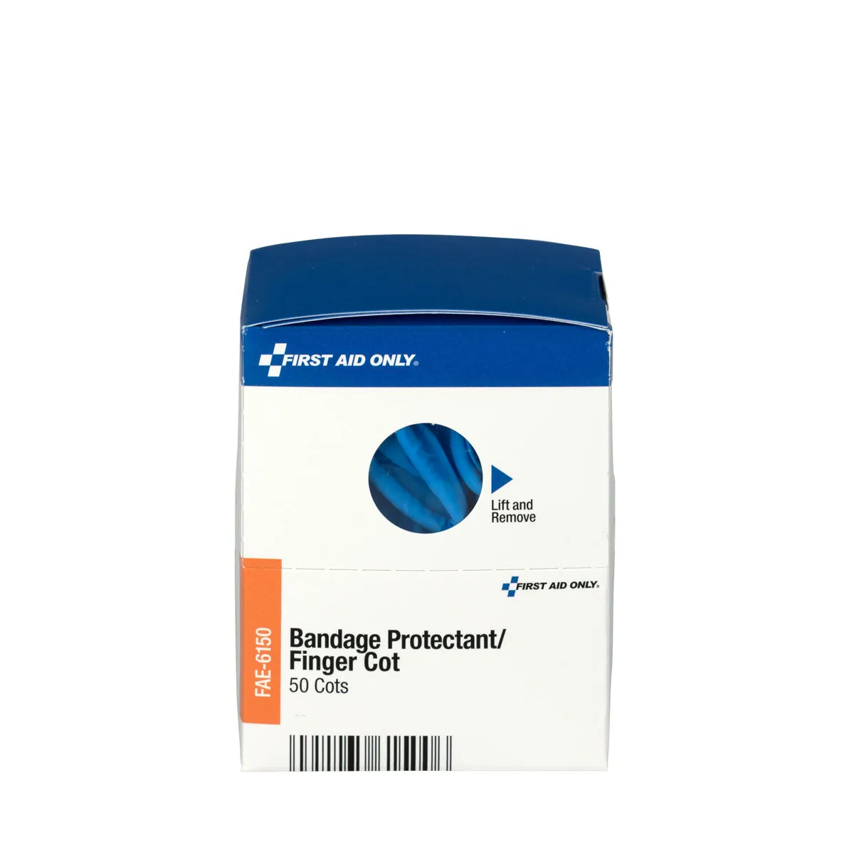First Aid Only SmartCompliance fingerbøtter 50-pk blå lateksfri