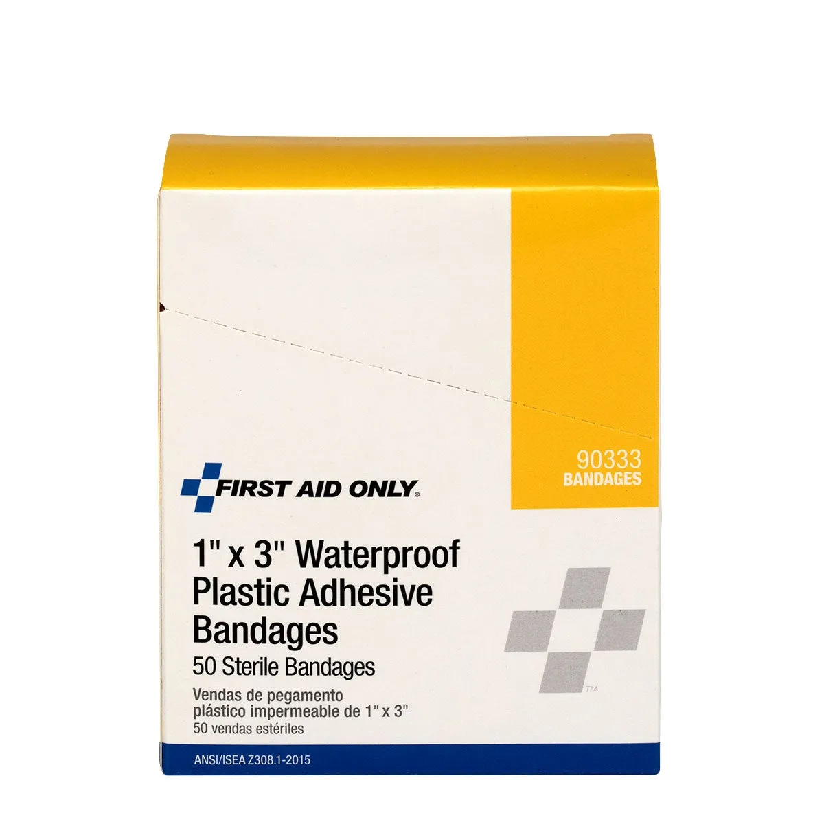 First Aid Only Waterproof Bandages plaster 7,6x2,5 cm 50 stk
