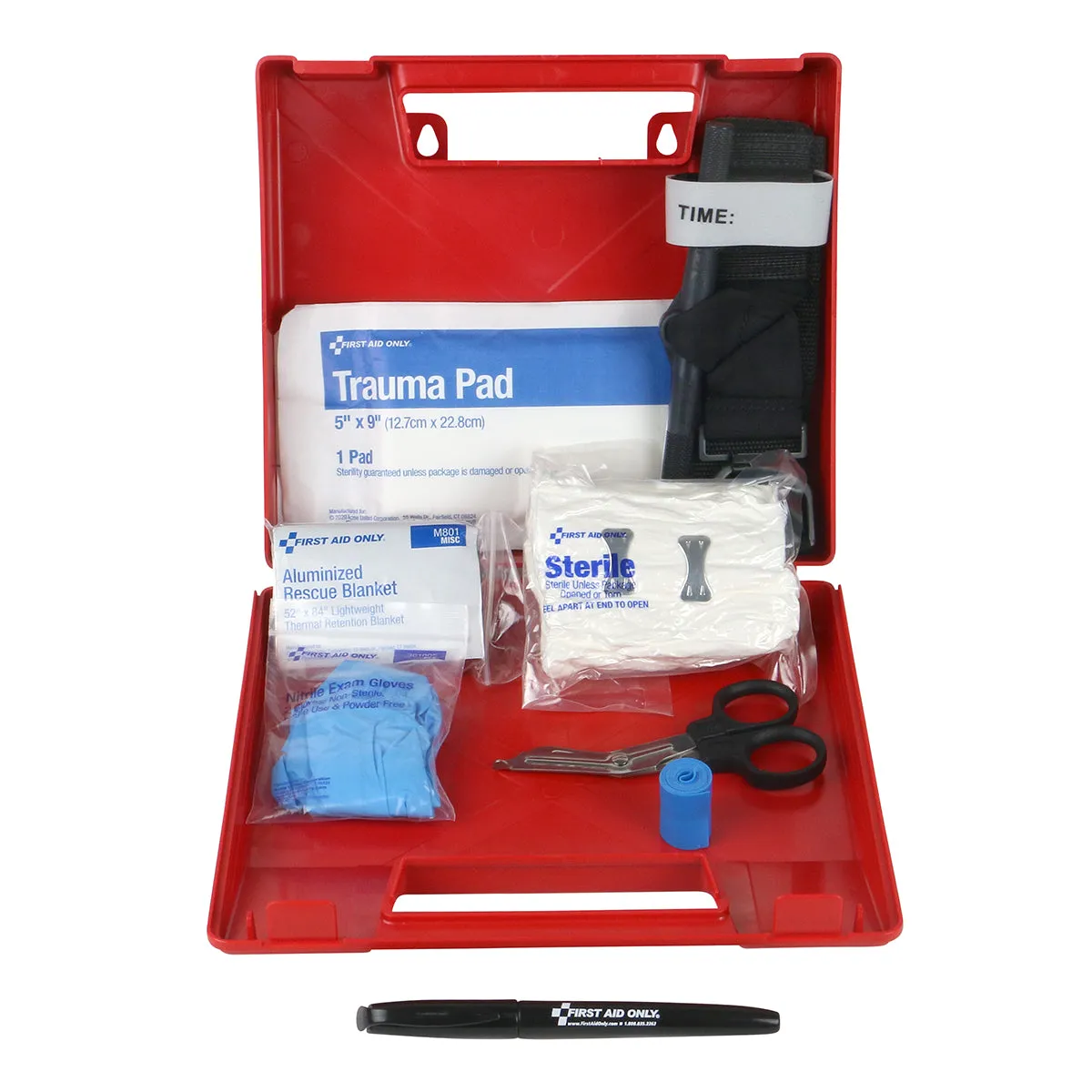 First Aid Only Bleeding Control veggstasjon blødning basic