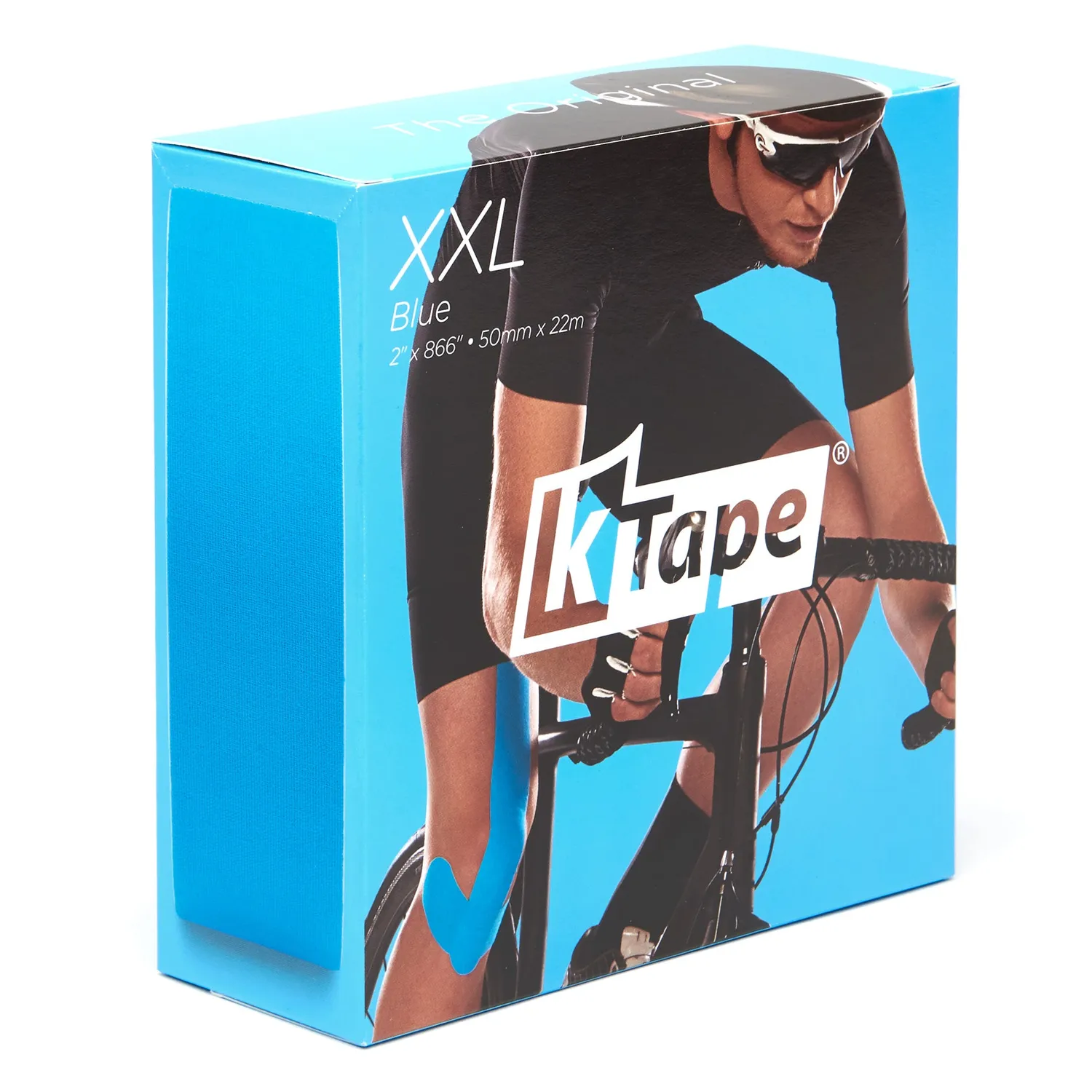K-tape XXL kinesiologitape blå 5 cm x 22 m