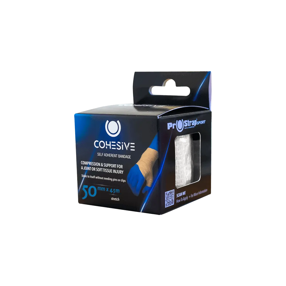Burnshield Cohesive Bandage bandasje 50 mm x 4,5 m støtte