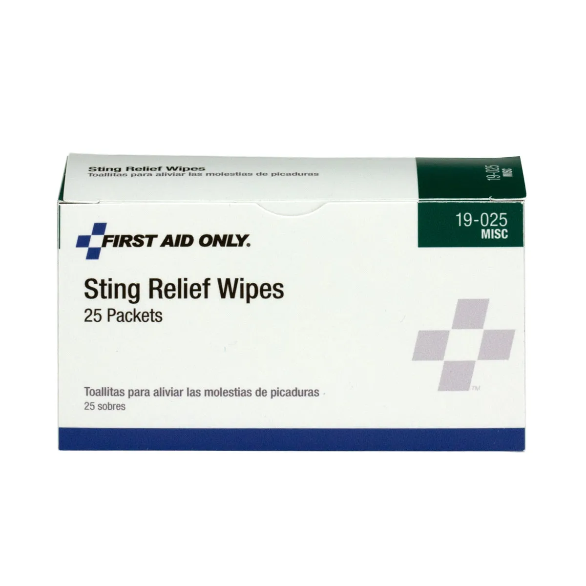 First Aid Only Sting Relief servietter 25 stk insekt