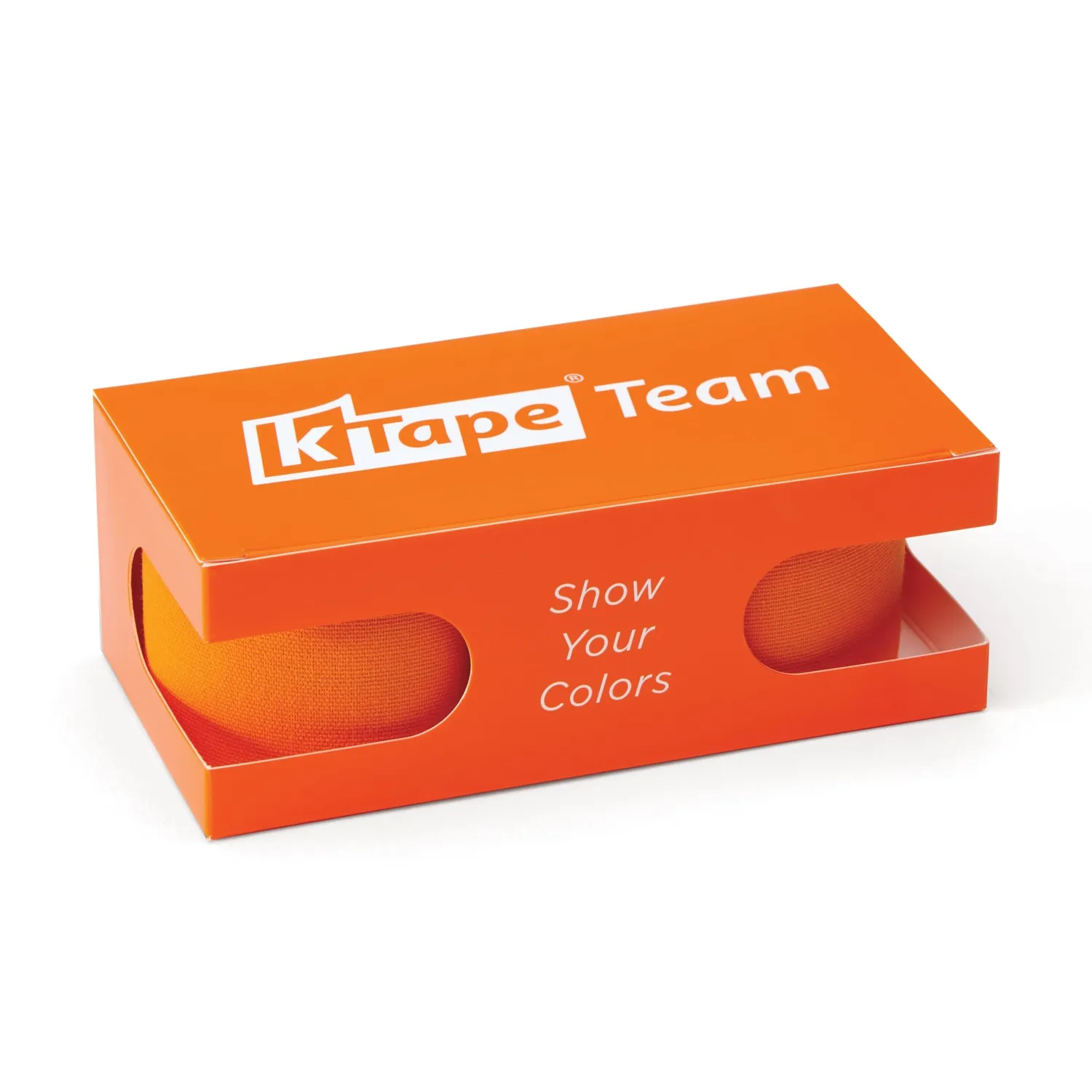 K-tape Team kinesiologitape oransje 2-pakning 5 cm x 5 m