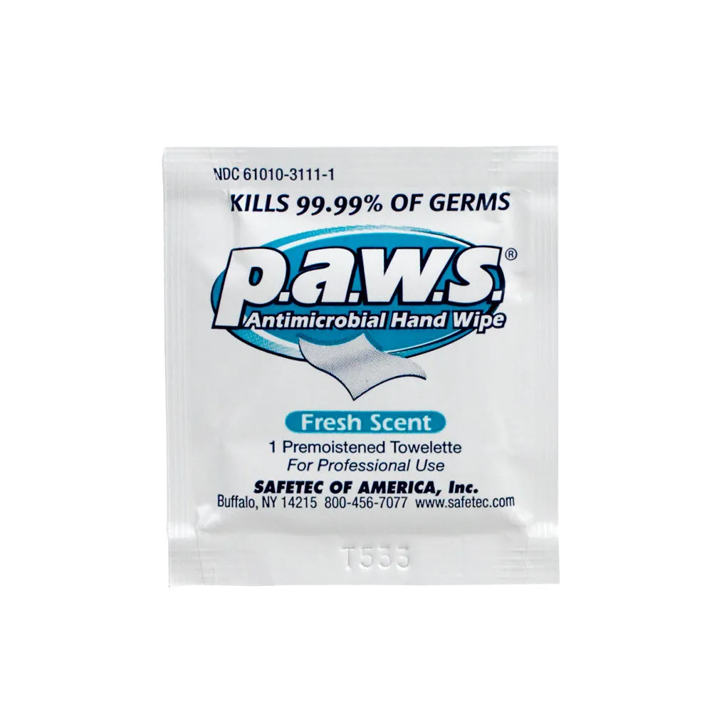 First Aid Only PAWS antibakterielle servietter 100 stk