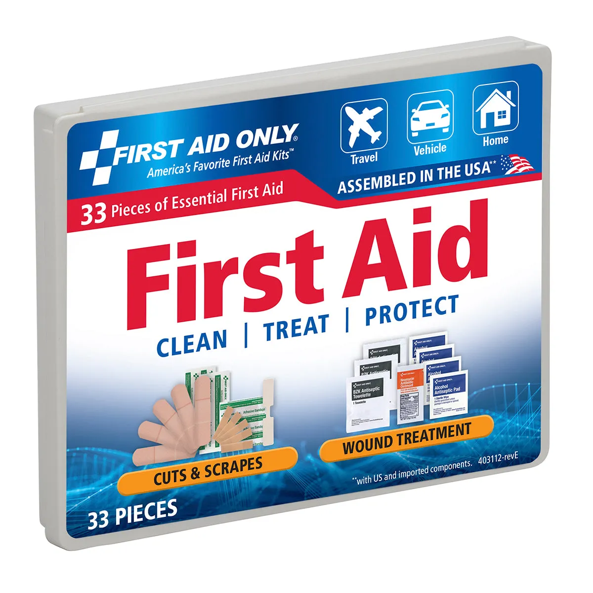 First Aid Only Personal First Aid Kit førstehjelpssett 34 deler