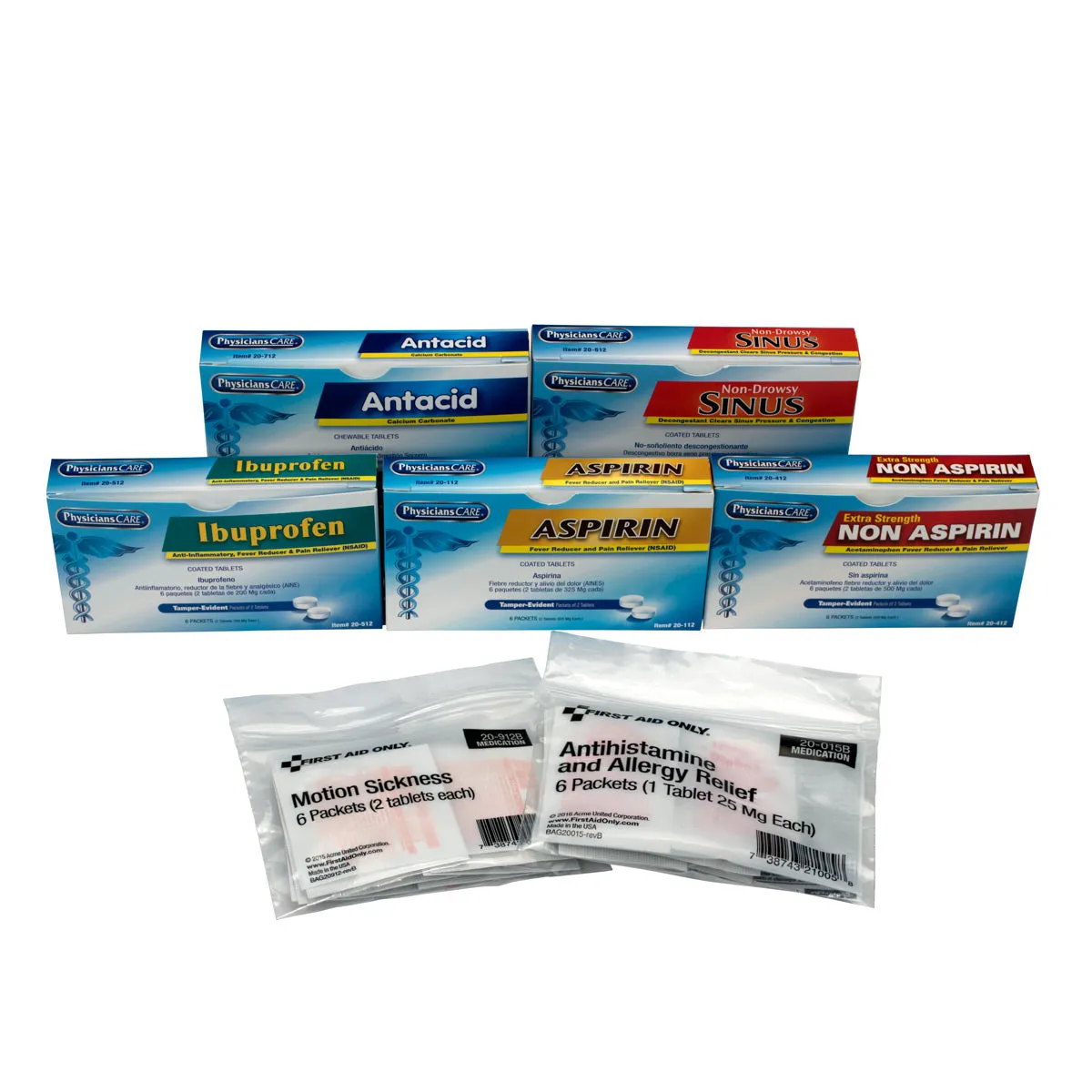 First Aid Only Triage Pack medisinkit 78 deler vanntett