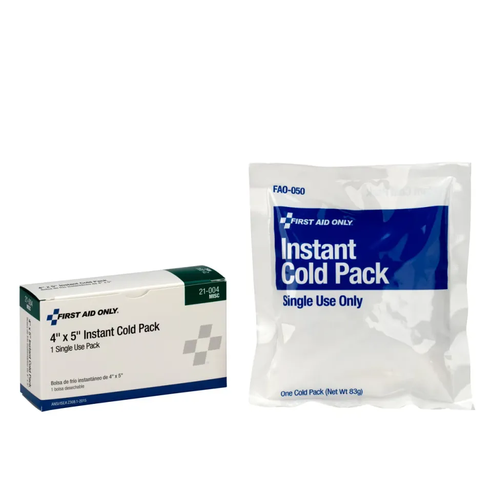 First Aid Only Cold Pack 4x5 kuldepakning 1 stk engangs