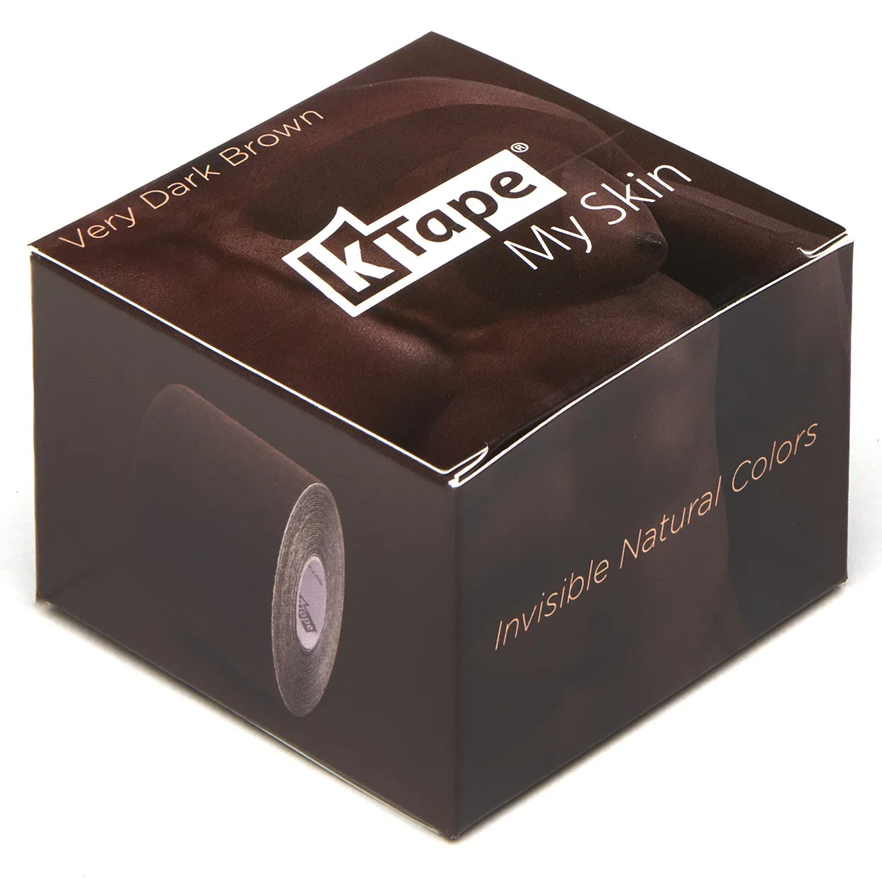 K-tape My Skin kinesiologitape 5cmx5m very dark brown