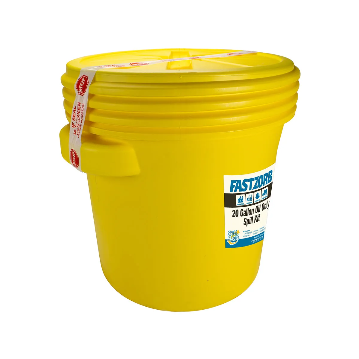 First Aid Only FASTZORB 20 Gallon oljesølsett olje