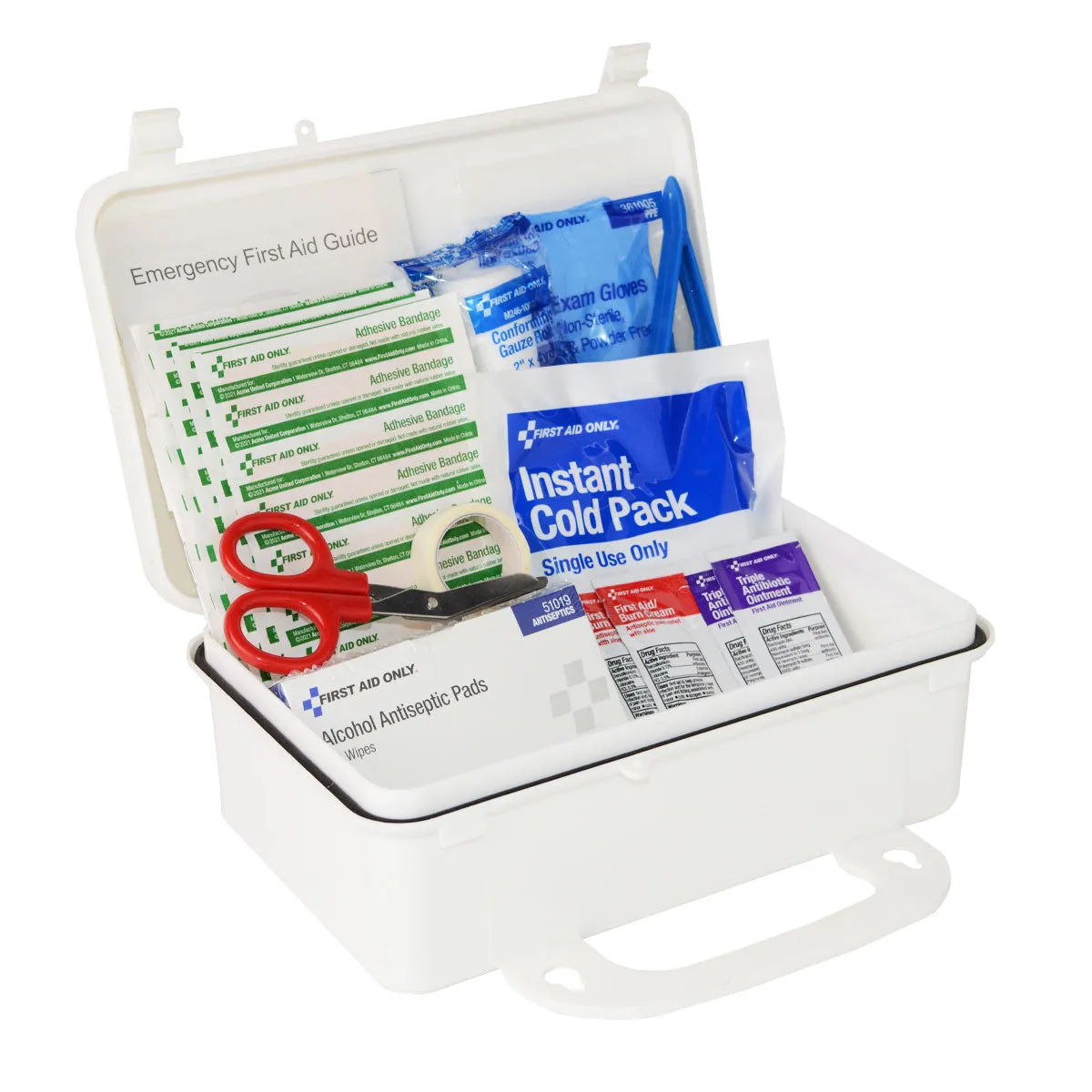 First Aid Only 25-personers førstehjelpsskrin 111 deler
