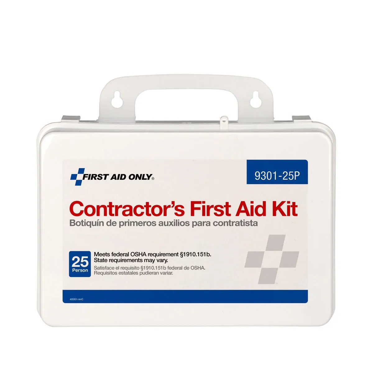 First Aid Only Contractor førstehjelpsskrin 25 pers 178 deler
