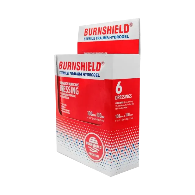 Burnshield Dressing brannkompress 10x10 cm 6-pk