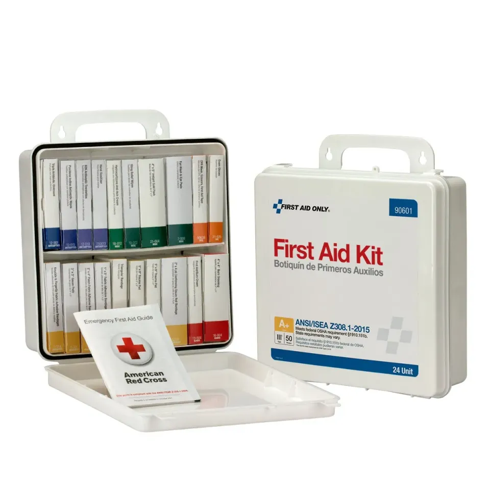 First Aid Only 50 Person ANSI A+ førstehjelpsskrin Type III
