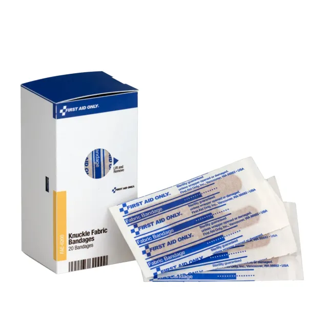 First Aid Only SmartCompliance knokeplaster stoff 20 stk