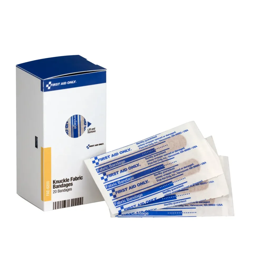 First Aid Only SmartCompliance knokeplaster stoff 20 stk
