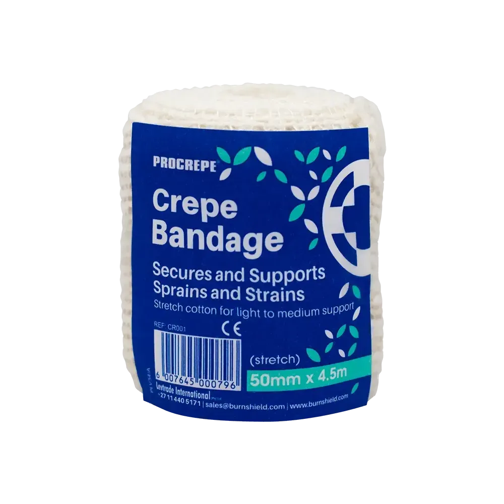 Burnshield Crepe støttebandasje 100 mm lett støtte
