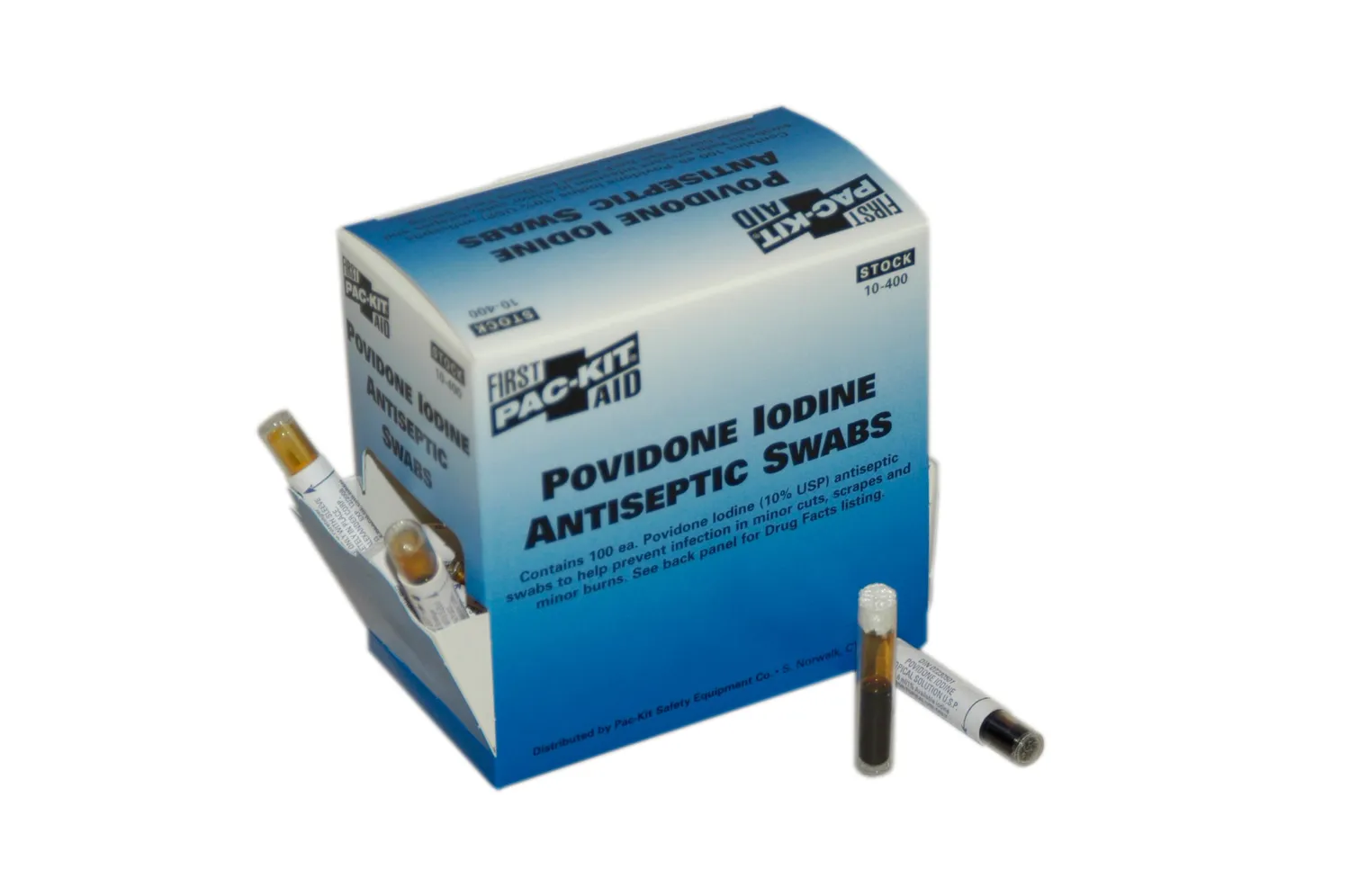 First Aid Only Povidone Iodine antiseptikpinne 100 stk jod