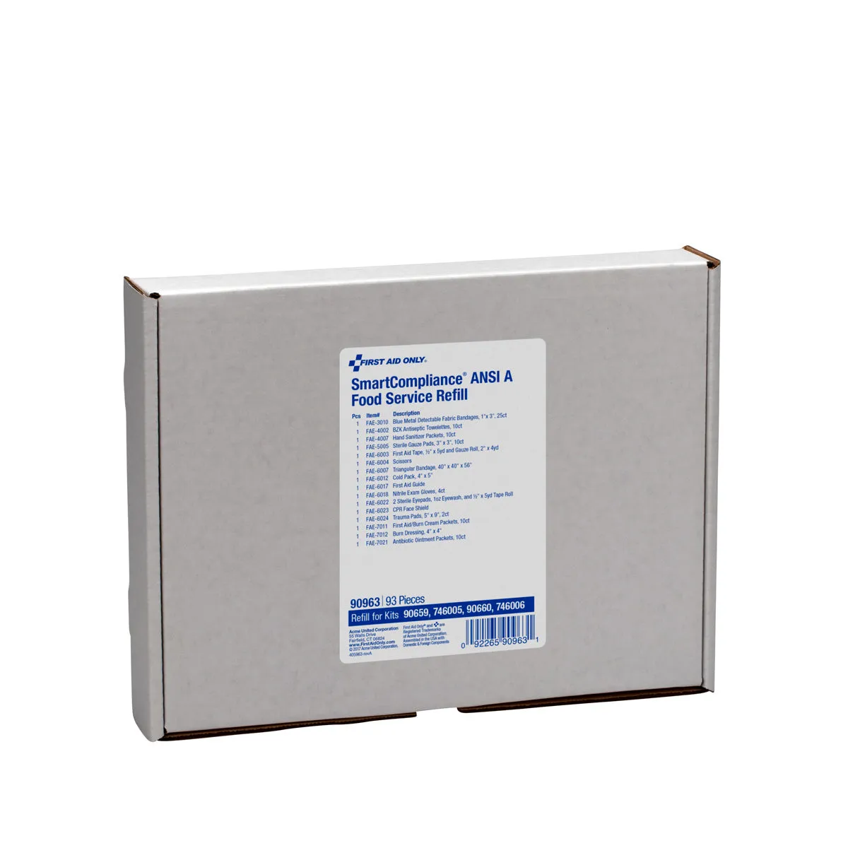 First Aid Only SmartCompliance refill mat ANSI A