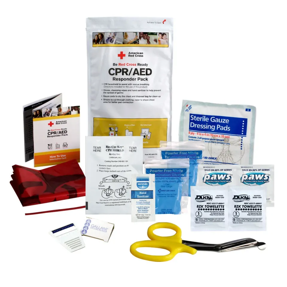 First Aid Only CPR/AED Responder Pack HLR-sett