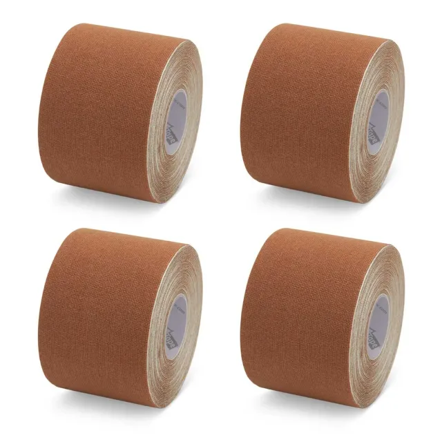 K-tape My Skin Medium Brown kinesiologitape 5cm x 5m 4-pk