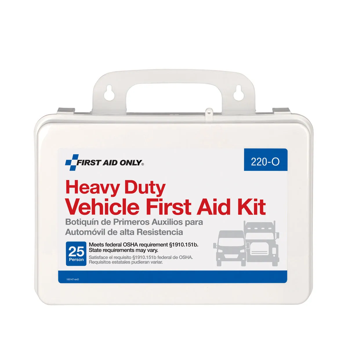 First Aid Only Vehicle bilsett 25 personer 85 deler
