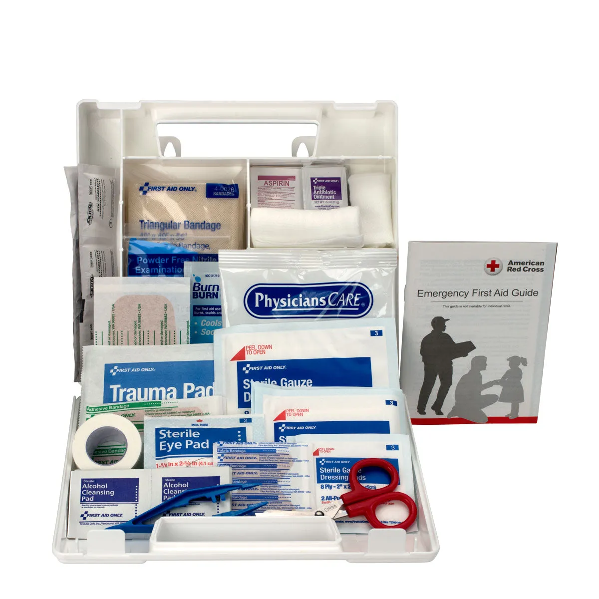 First Aid Only førstehjelpssett 10 personer 62 deler