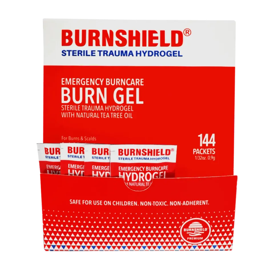 Burnshield Hydrogel Sachet hydrogelposer 0,9 g 144 stk