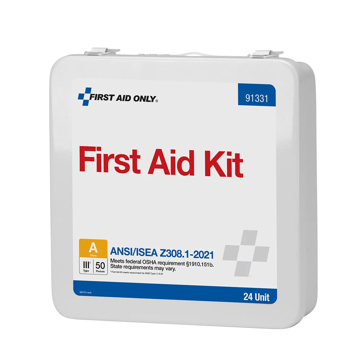 First Aid Only ANSI A førstehjelpsskap 50 personer metall 130 deler