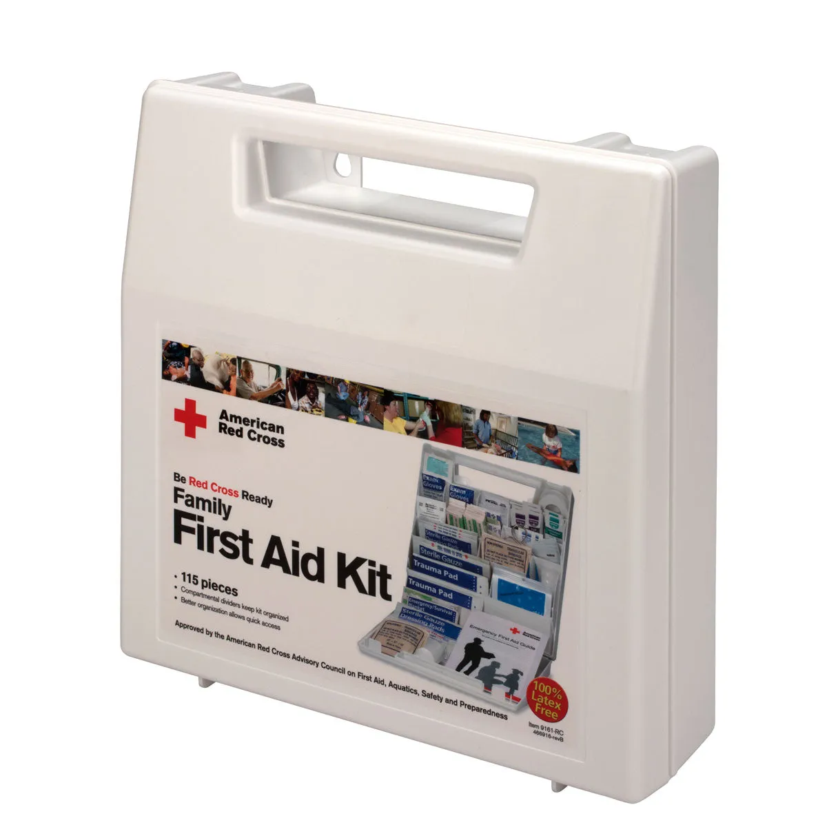 First Aid Only American Red Cross Deluxe førstehjelpsskrin 114