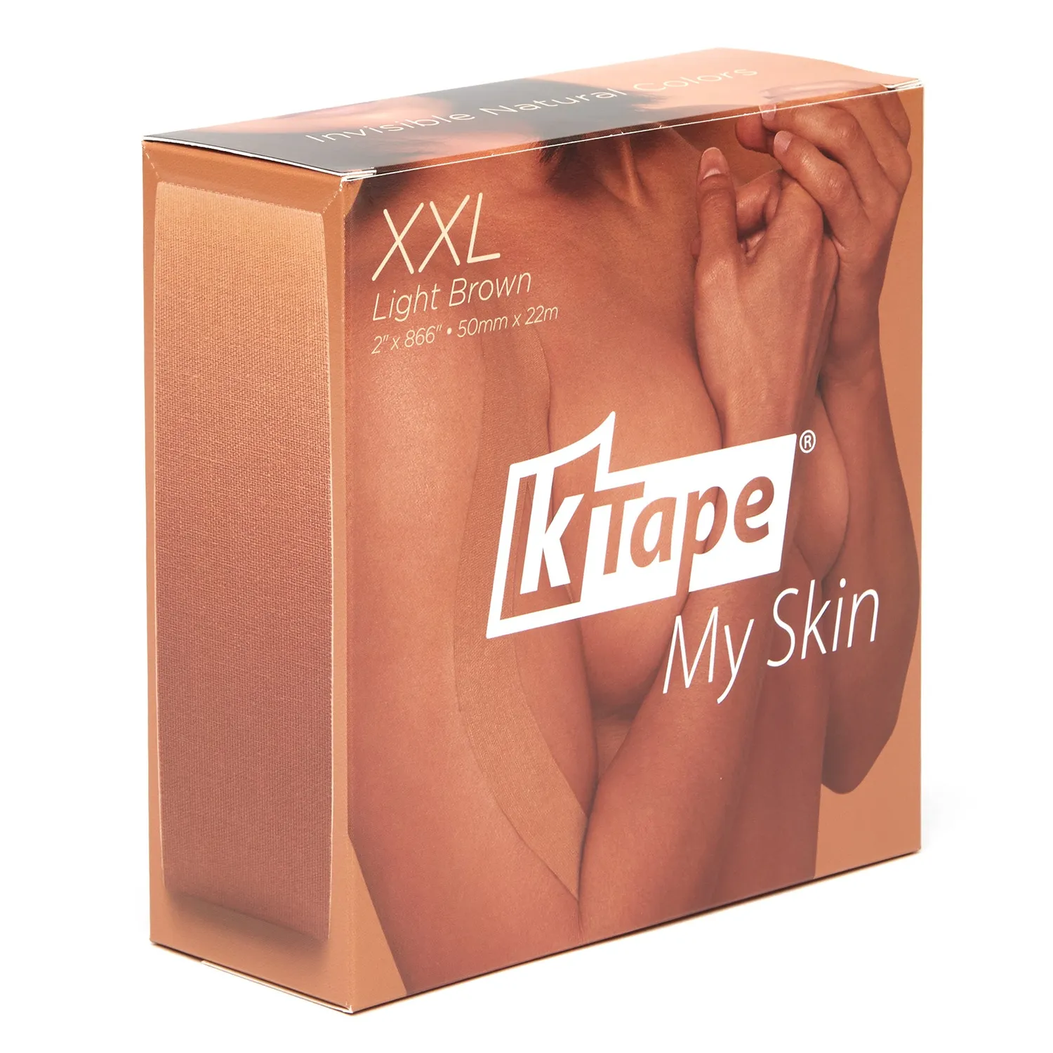K-Tape My Skin kinesiologitape lysebrun 22 m XXL