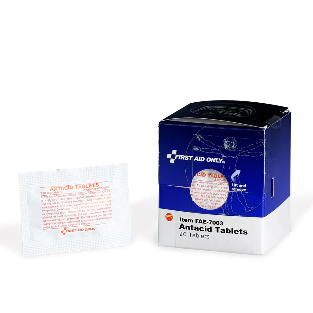 First Aid Only SmartCompliance refill syretabletter 10 poser