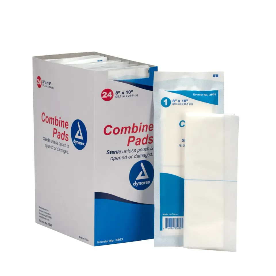 First Aid Only 8x10 traumapad 24 stk steril