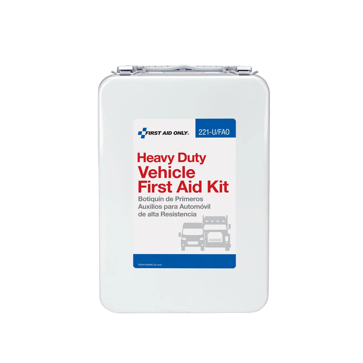 First Aid Only Vehicle førstehjelpssett 25 personer 85 deler metall
