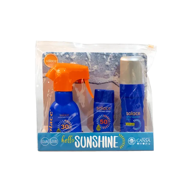 Burnshield Hello Sunshine Travel Pouch reiseveske liten