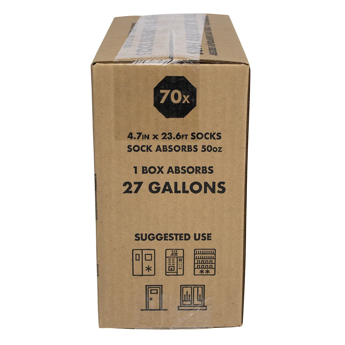 First Aid Only Super Absorbent spillsokker 70 stk dispenser
