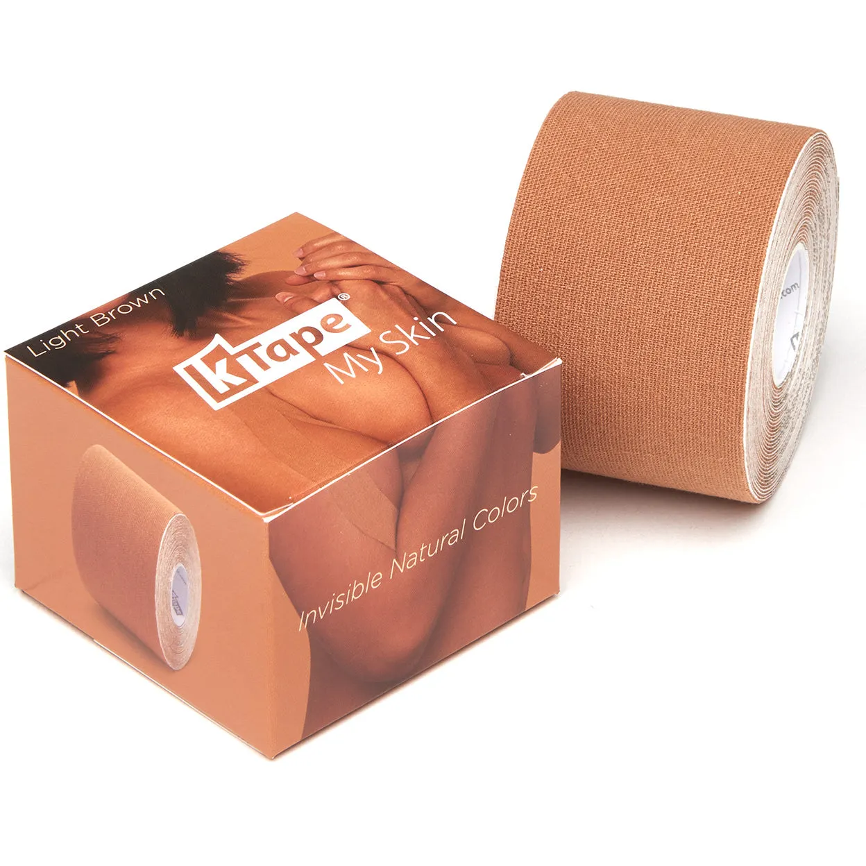 K-tape My Skin kinesiologitape 5m lysebrun diskret