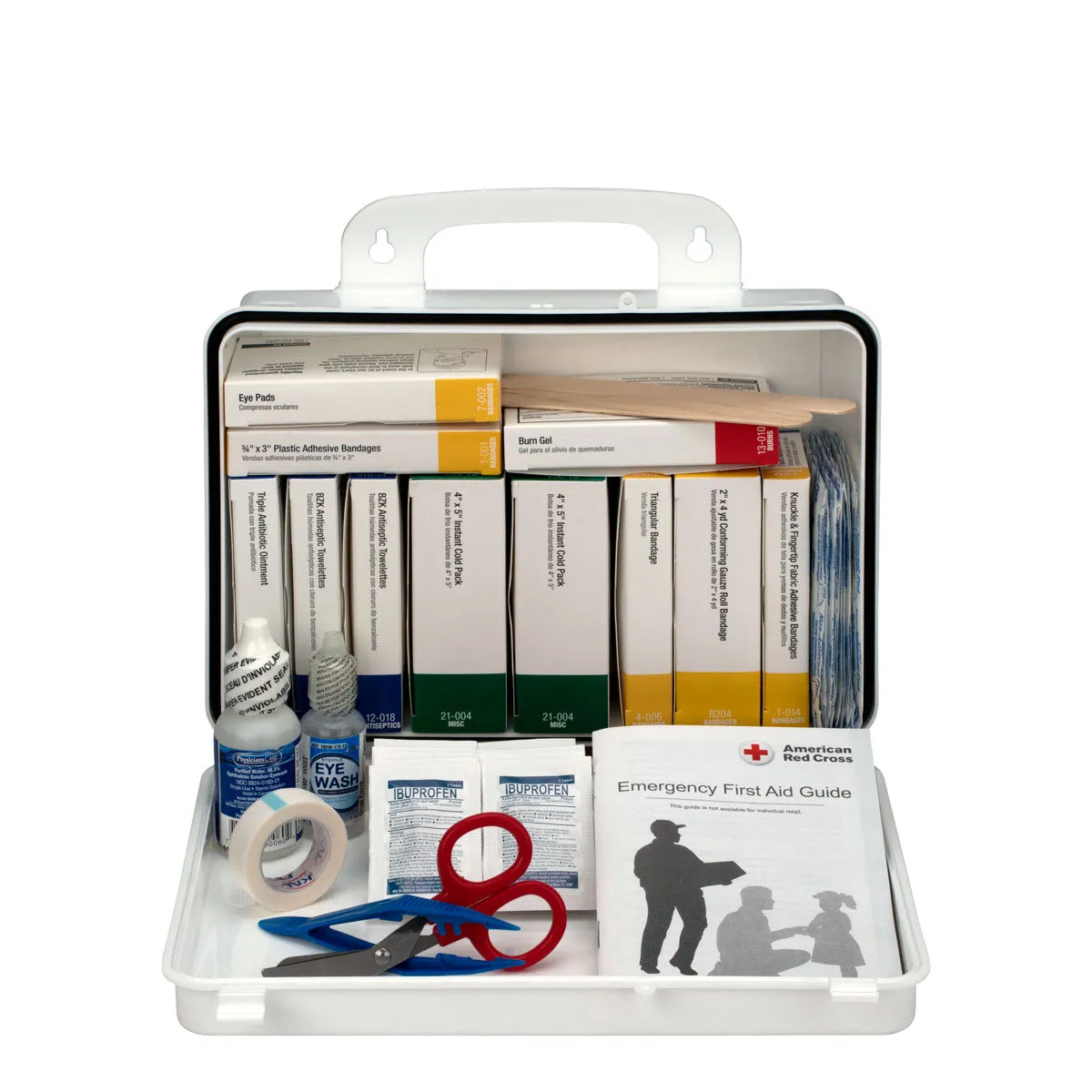 First Aid Only 16 Unit Welders førstehjelpsskrin plast 114 deler