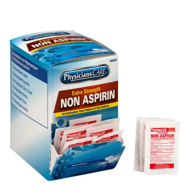 PhysiciansCare Non-Aspirin smertelindring 125x2 porsjoner