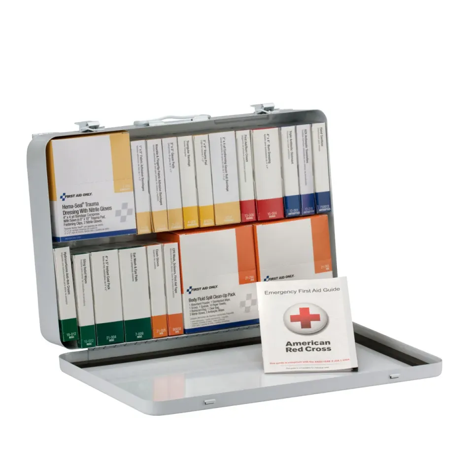 First Aid Only 75 Person førstehjelpsskrin stål 146 deler