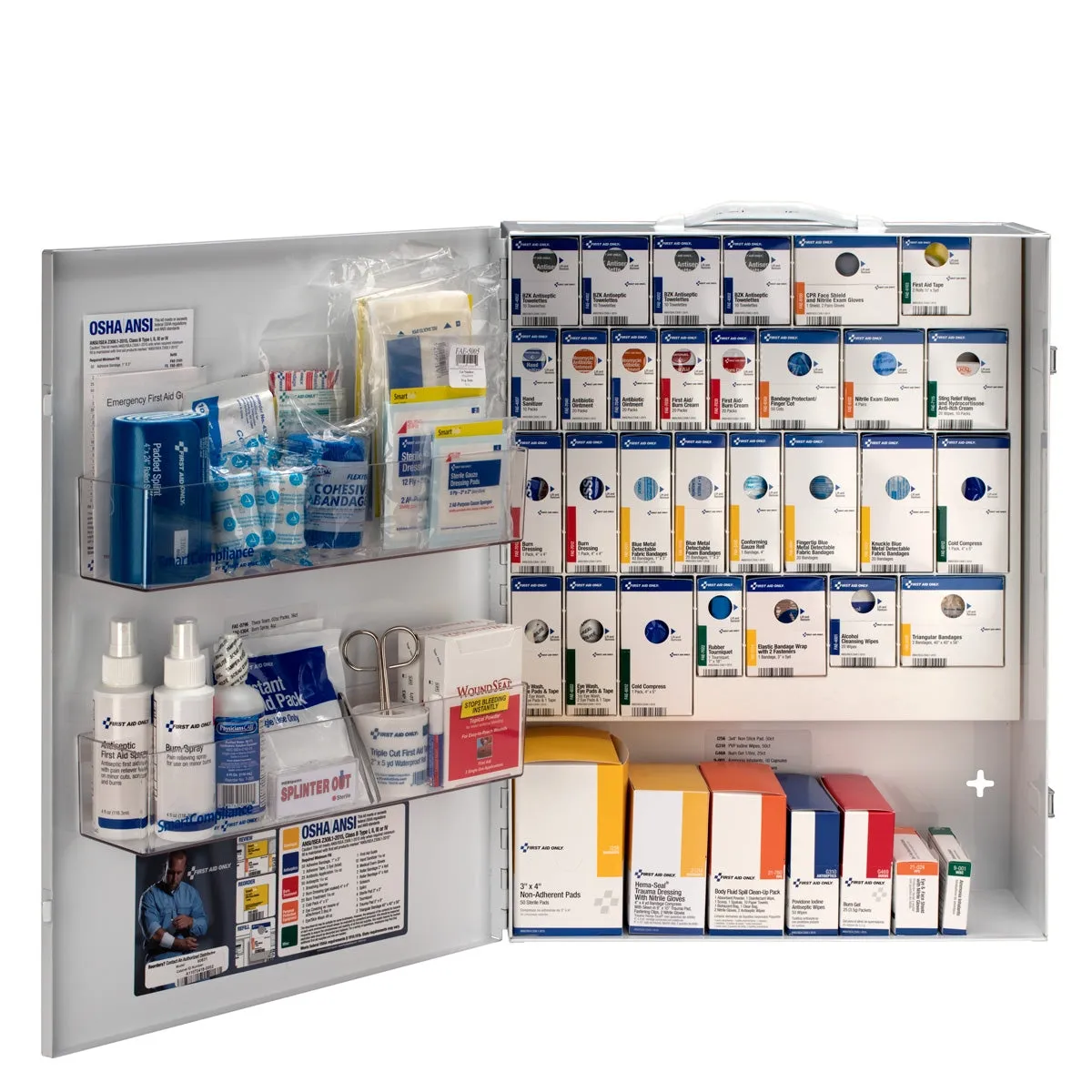 First Aid Only SmartCompliance skap XL 150 personer mat