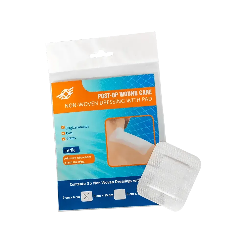 Burnshield Non Woven bandasje med pute steril