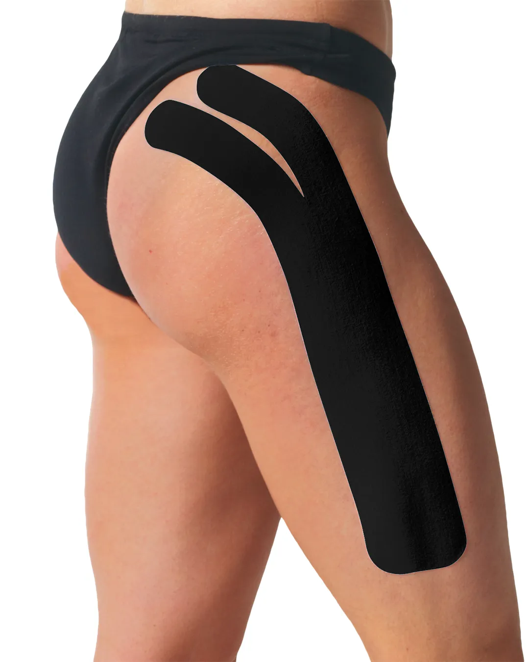SpiderTech Pro Hip kinesiologitape blå 4-pakning hofte